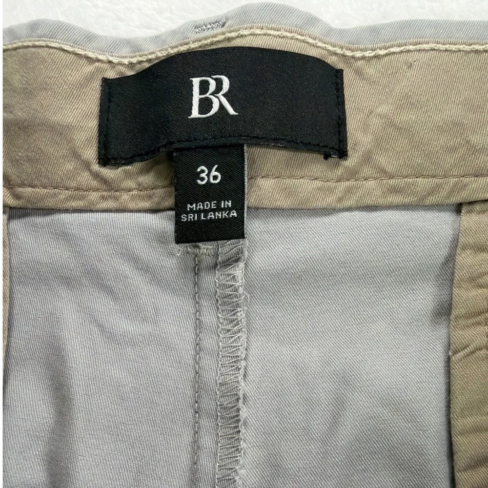 Banana Republic Core Temp Performance Cotton Blend Gray Men's 36